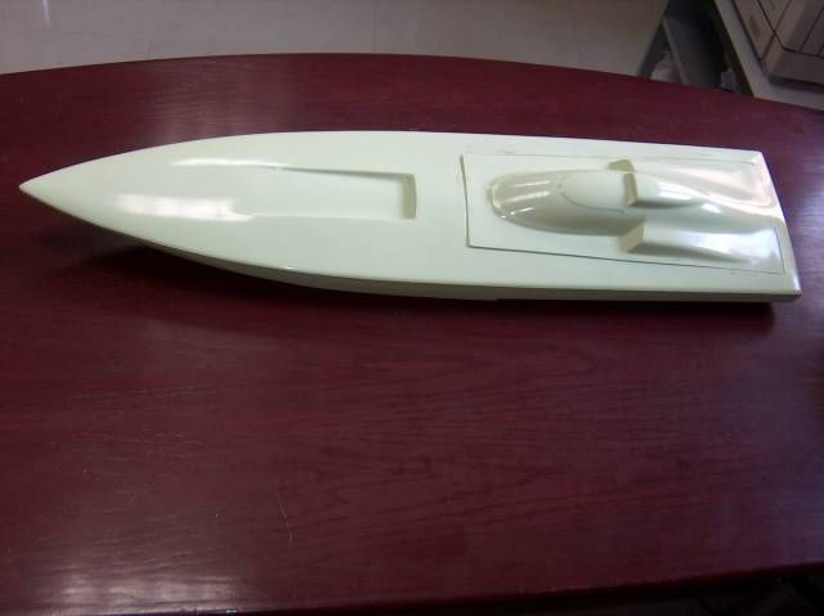 MONO II hull Super Mono (designed by Hopf-modelltechnik) №51.00.00 by Kvalitet Sport